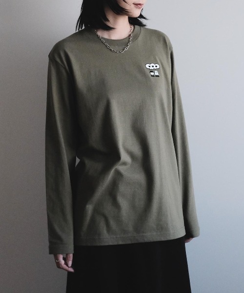 tシャツ ロングスリーブＴシャツ（２ピコ吹き出し） レディース