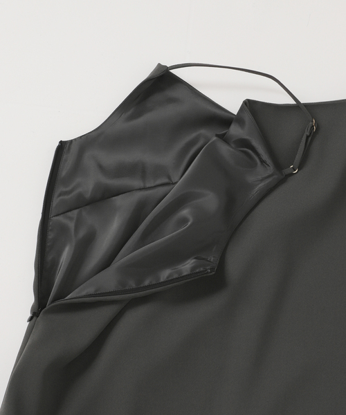 NOBLE（ノーブル） ワンピース シアーシフォンプリーツキャミ