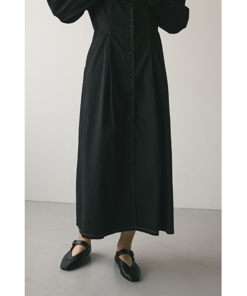 STYLEMIXER（スタイルミキサー） ワンピース ウエストシェイプステッチ