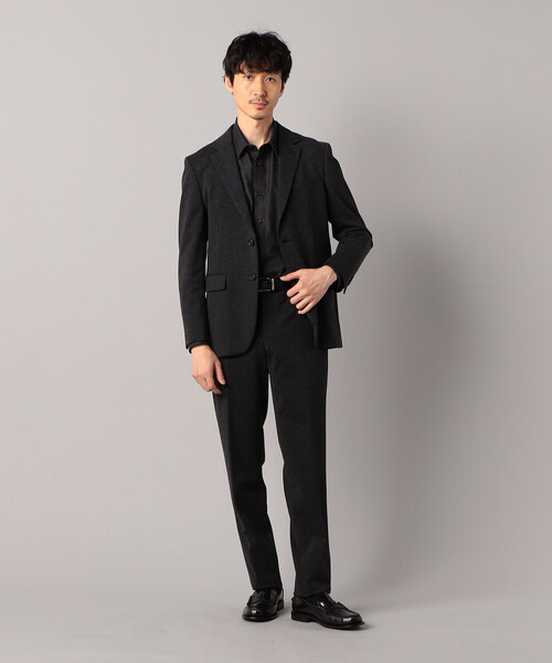 COMMEdesGARÇONS ブラックスーツ上下セットアップジャケットパンツ COMME CA MEN（コムサメン） セレモニースーツ スラックス