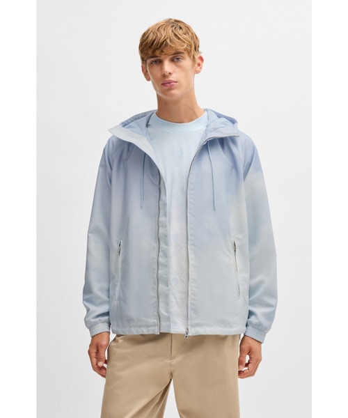 BOSS（HUGO BOSS） コート ジャケット ウォーターリペレント クラウド
