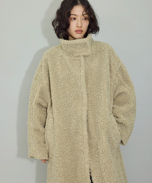 ADAM ET ROPE'（アダムエロペ） コート アウター 「WEB限定」スタンド