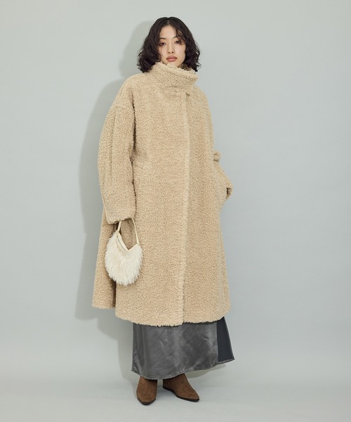 ADAM ET ROPE'（アダムエロペ） コート アウター 「WEB限定」スタンド