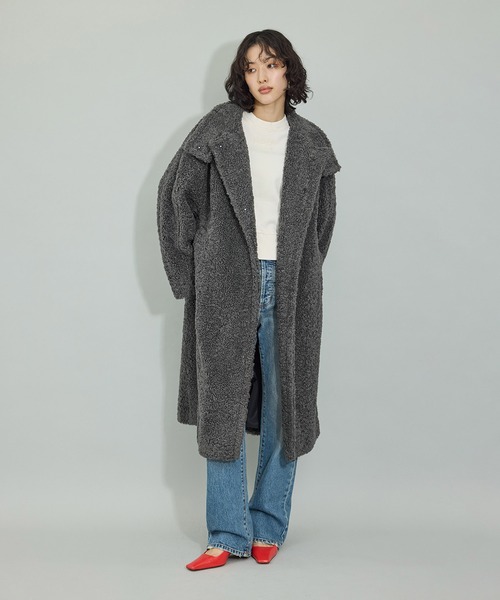 ADAM ET ROPE'（アダムエロペ） コート アウター 「WEB限定」スタンド