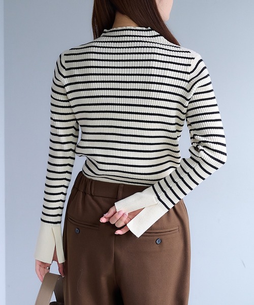 pual ce cin ニット プチハイネックリブニット レディース : ZOZOTOWN