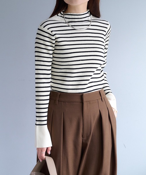 pual ce cin ニット プチハイネックリブニット レディース : ZOZOTOWN