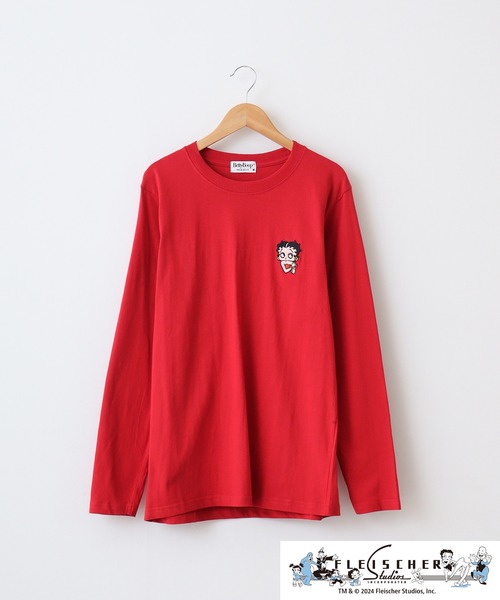 Betty Boop長Tシャツ BETTY BOOP ベティちゃん Tシャツ ロンT ベティーブープ 長袖