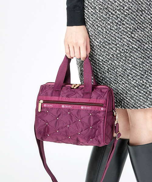 LeSportsac ショルダーバッグ バッグ EVERYDAY SM SATCHEL ワイン  