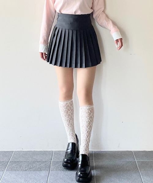 NOMAE（ノーマエ） スカート ロー切替ミニプリーツスカパン : ZOZOTOWN