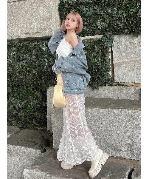 Darich ワンピース ベビーフリルロングワンピース : ZOZOTOWN
