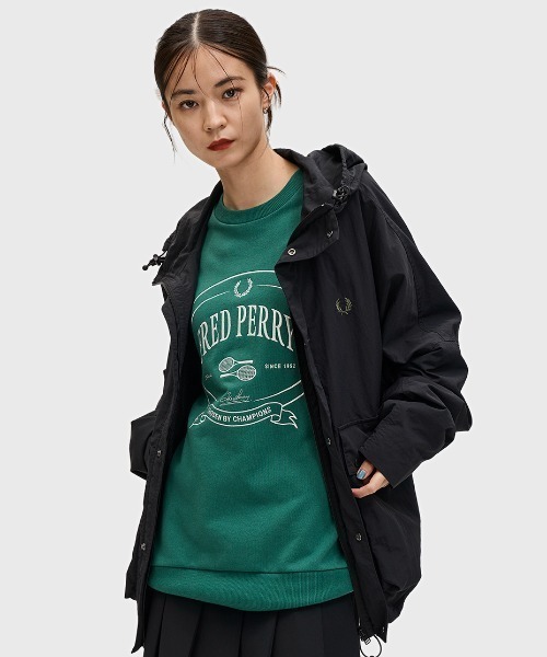 FRED PERRY　マウンテンパーカー FRED PERRY マウンテンパーカー ウインドブレーカー Cropped