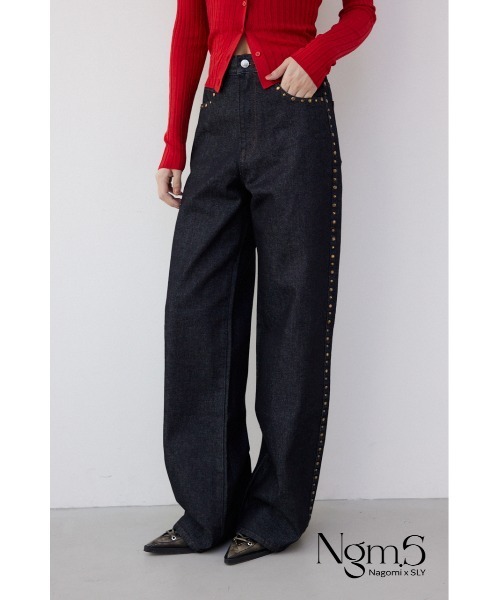 SLY（スライ） ジーンズ デニム デニムパンツ Ngm.S JW STRAIGHT PT-A