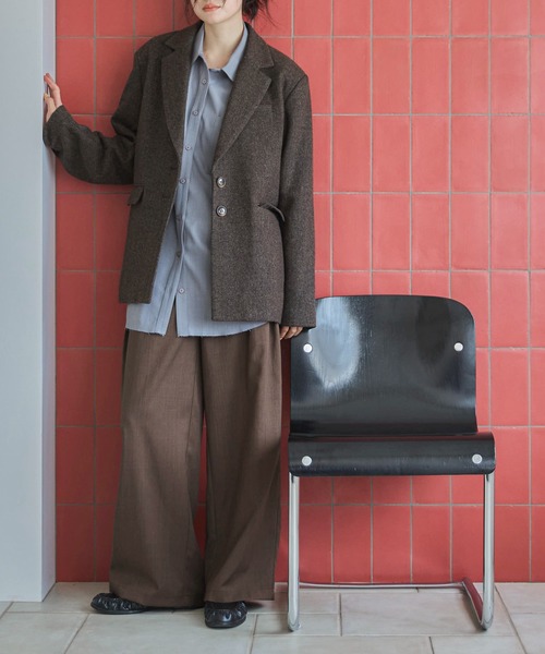 feepur（フェピュール） スラックス パンツ 「4size展開/セットアップ