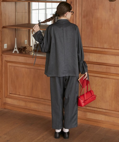 BONLECILL noir セットアップ 「BONLECILL noir」2way袖リボン