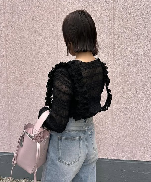 DONOBAN（ドノバン） サスペンダー レースフリルサスペンダー