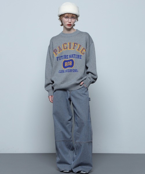 ROSE BUD（ローズバッド） ニット セーター (GENE HEAVENS)カレッジ