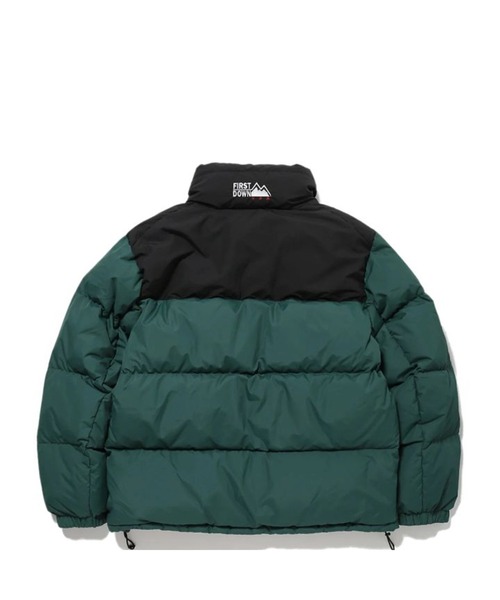 FIRST DOWN（ファーストダウン） ダウンジャケット LARGE ライトカーキ