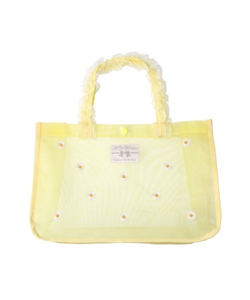 Kids Foret（キッズフォーレ） ハート・お花刺繍プールバッグ 