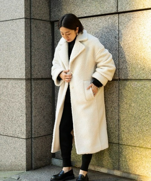 「styling/」 コート 0 ブラック レディース_画像2