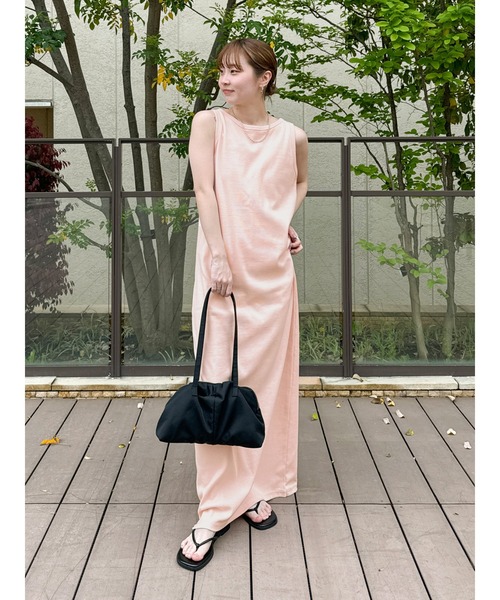 Ungrid オーガビッツテレコフィットワンピース M 完売商品 Ungrid ワンピース オーガビッツテレコフィットワンピース