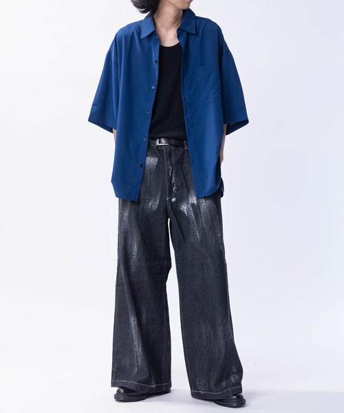 nightcity clothing ワイドスラックス nightcity clothing ワイドスラックス