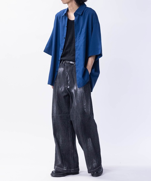 ジョン　さま 6397 Wide Jean in Broken Blue 30inch - CLOSET--- 群馬県高崎
