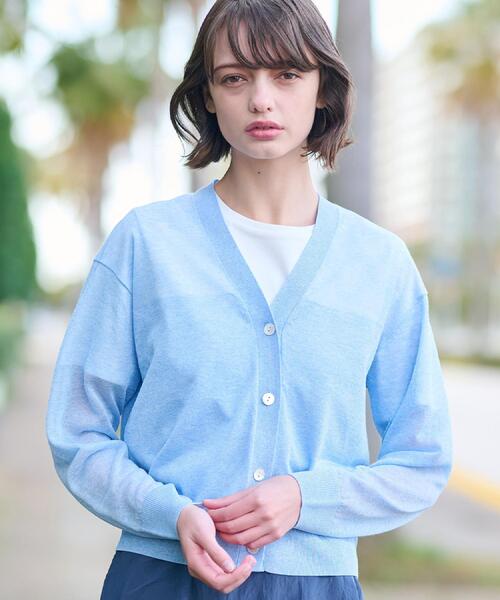 未使用ドレステリア  カーディガン DRESSTERIOR（ドレステリア） カーディガン 「洗える/カシミヤ混