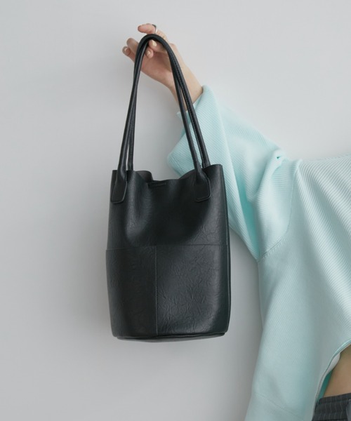 Aunt Marie's（アントマリーズ） トートバッグ アウトポケットバケツ