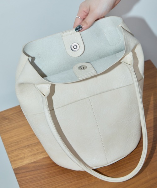 Aunt Marie's（アントマリーズ） トートバッグ アウトポケットバケツ