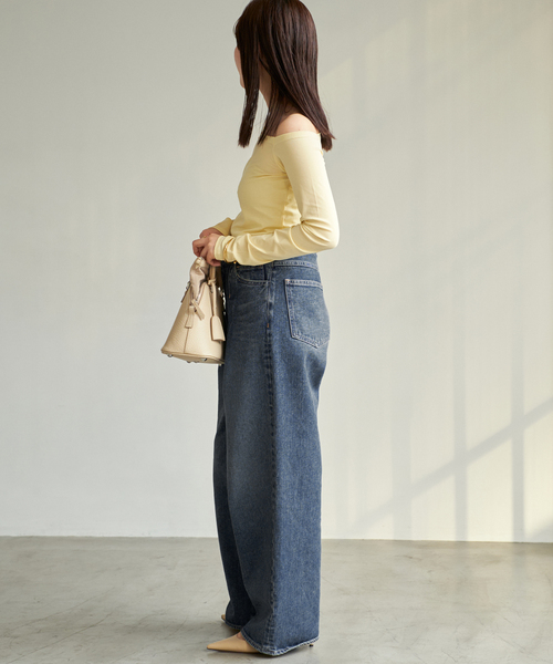 Plage JANE SMITH 別注 OFF SHOULDER プルオーバー JANE SMITH / ジェーンスミス 別注 OFF SHOULDER プルオーバー