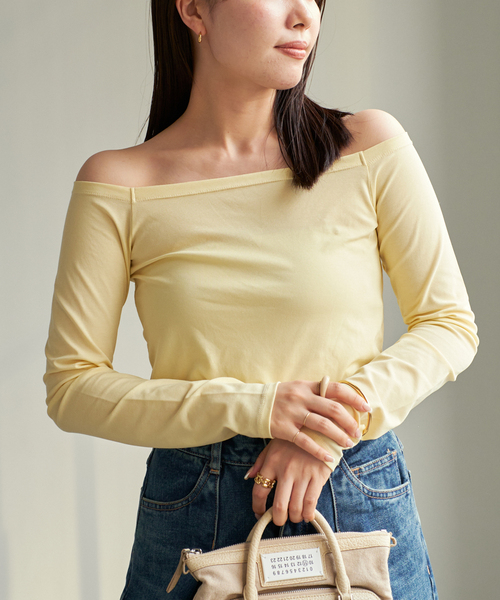 JANE SMITH/ジェーンスミス NICOLA K FRILLS ロングTシャツ（T