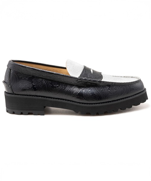 The Kenford Fineshoes ローファー Tank Sole Loafers Black