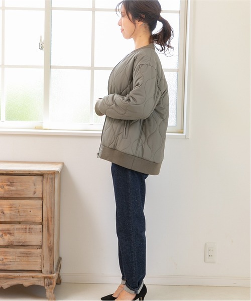 「PREFERIR」 ブルゾン LARGE カーキ レディース_画像9