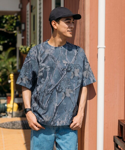 HECT】Big Border S/S Tee / ビッグシルエットボーダー半袖T