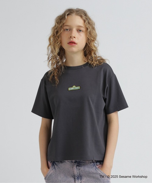 tシャツ 「SESAME STREET meets AVIREX」TOGETHERNESS T-SHIRT レディース SESAME STREET tシャツ 「SESAME meets AVIREX」TOGETHERNESS T