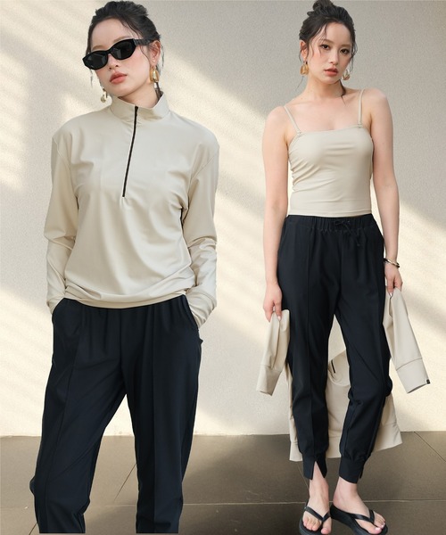 【ご予約品】 OSYAREVO 「紫外線カット率99.9％以上」ハーフ ラッシュガード 水着・ラッシュガード