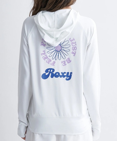 ROXY ラッシュガード 「ROXY/ロキシー」24SS FEEL FREE ZIP RASH
