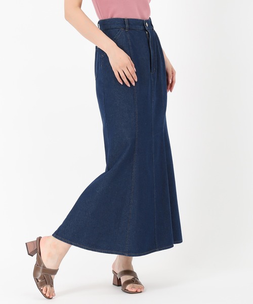 DECEMBERMAY ネイビースカート S 新品未使用 DECEMBER MAY ネイビー ストライプ スカート - メルカリ