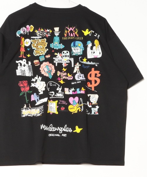 マークゴンザレス　直筆アート　mark gonzales アートワークサイン入り セール】MARK GONZALES ART WORK/マークゴンザレス【web限定