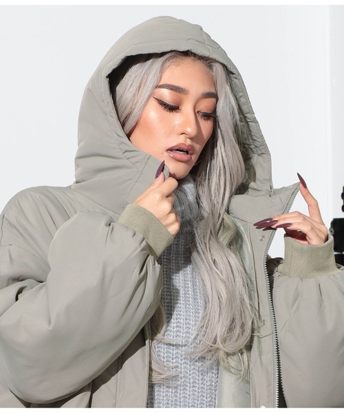 「LATINA」 トレンチコート FREE オフホワイト レディース_画像4