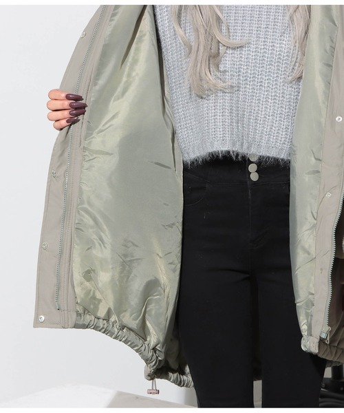 「LATINA」 トレンチコート FREE オフホワイト レディース_画像5