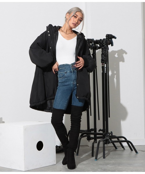 「LATINA」 トレンチコート FREE オフホワイト レディース_画像9