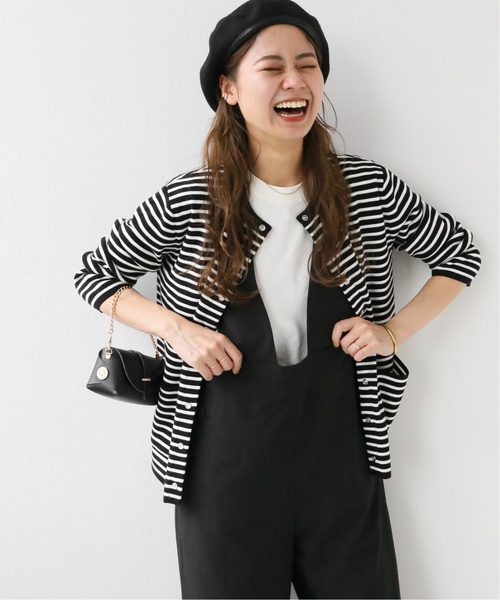 「JOURNAL STANDARD relume」 ニットカーディガン FREE ブラック レディース