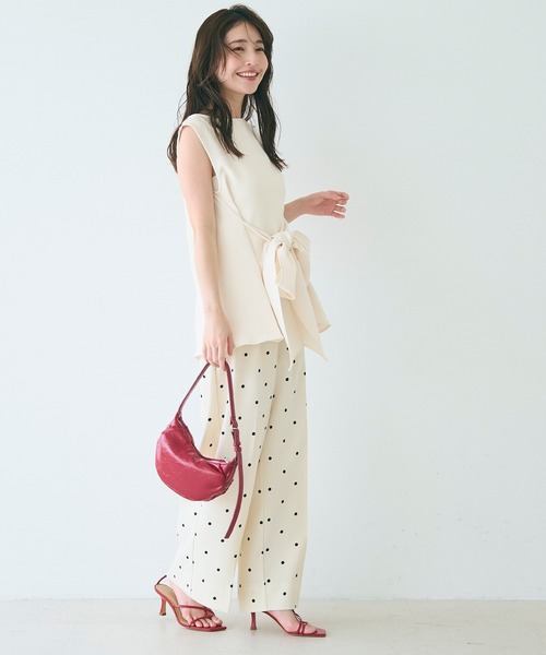 coca tシャツ 前後2wayリボントップス セットアップ可能
