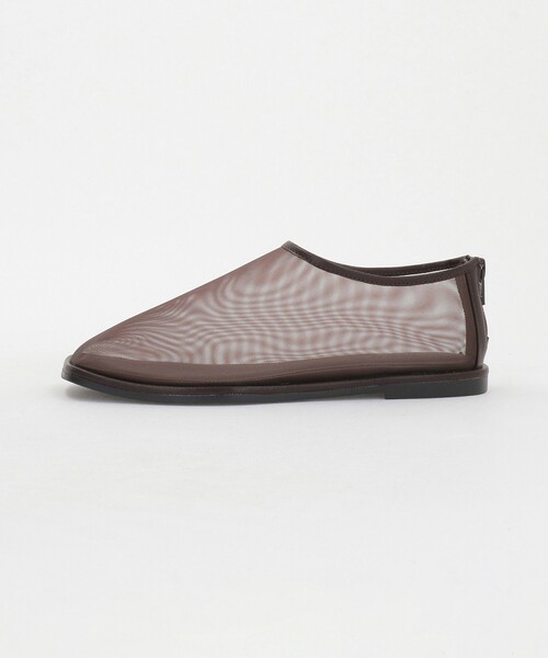 シューズ 「MARW UNITED ARROWS＋ODETTE E ODILE」チュール スクエア フラットシューズ レディースの画像