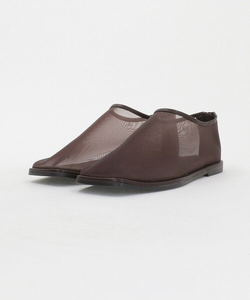 シューズ 「MARW UNITED ARROWS＋ODETTE E ODILE」チュール スクエア フラットシューズ レディースの画像