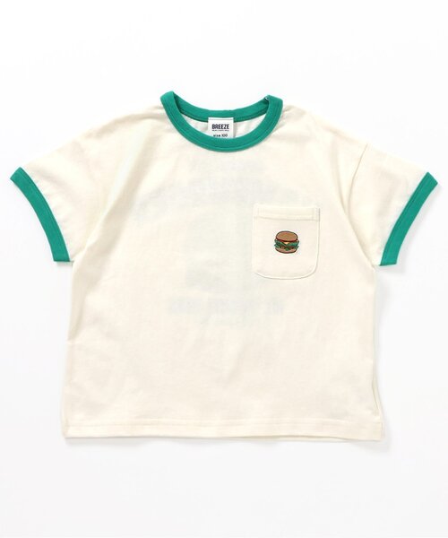 BREEZE（ブリーズ） tシャツ ジャンクフード刺繍Tシャツ キッズ 子供服
