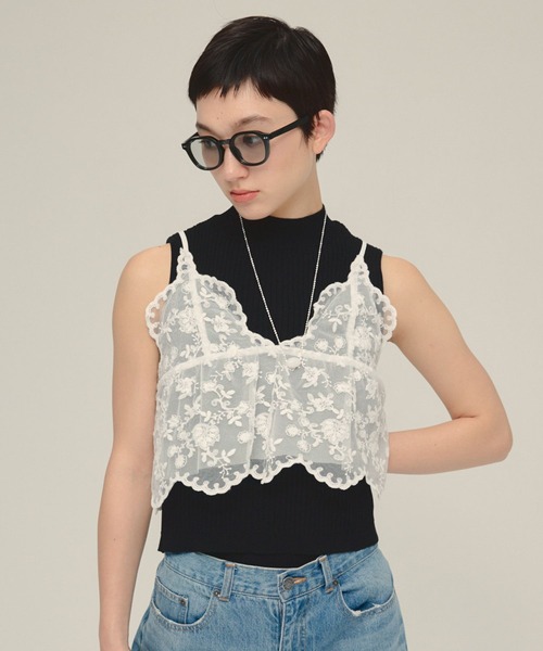 キャミソール 「eL」Lace Cami/572924 : ZOZOTOWN Yahoo!店 - 通販