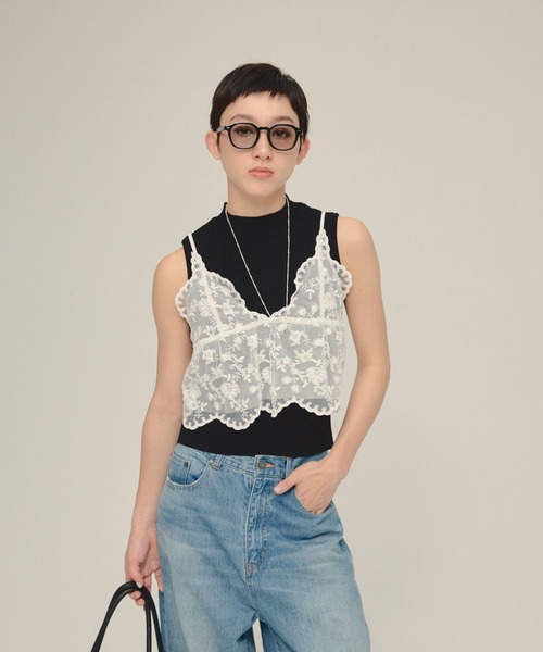 キャミソール 「eL」Lace Cami/572924 : ZOZOTOWN Yahoo!店 - 通販