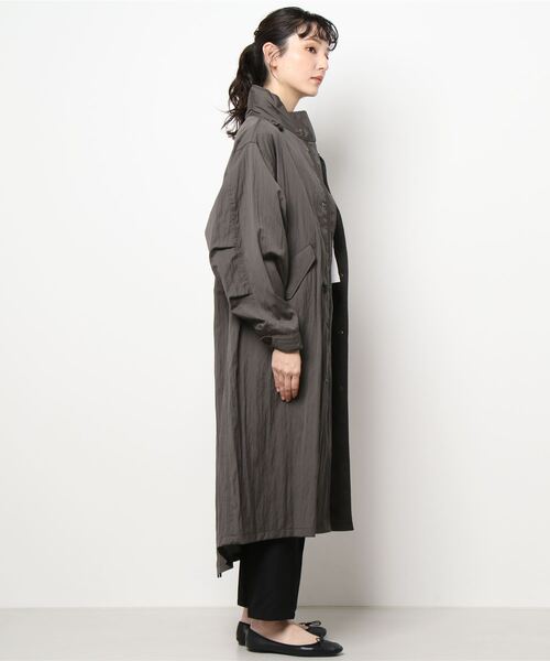 「IENA LA BOUCLE」 モッズコート 36 カーキ レディース_画像2